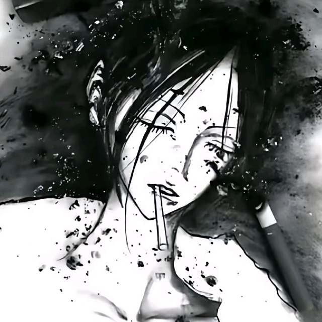 我气血虚 总喜欢蹲在地上 在街边 在室内 我只希望某天抬头看见的不再是天空是我爱人的瞳孔