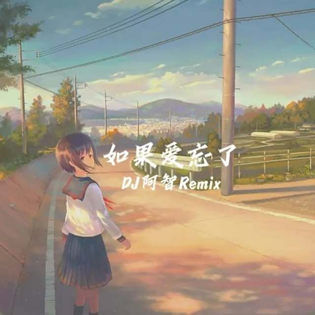 DJ阿智 - 如果爱忘了 第二段（DJ阿智Remix）